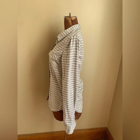 Roxy stripped casual button down shirt - Picture 7 of 9